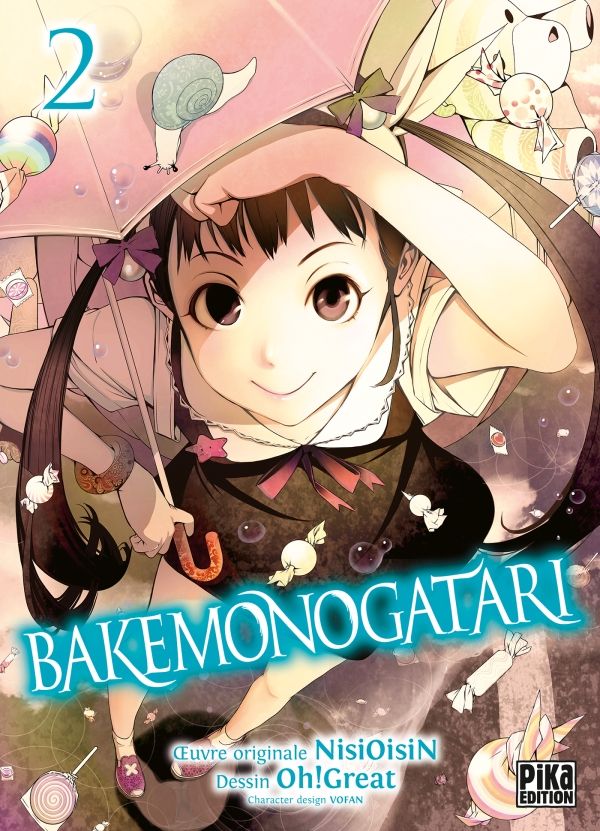 Manga, Shonen, BaKemonogatari T2, Pika Edition