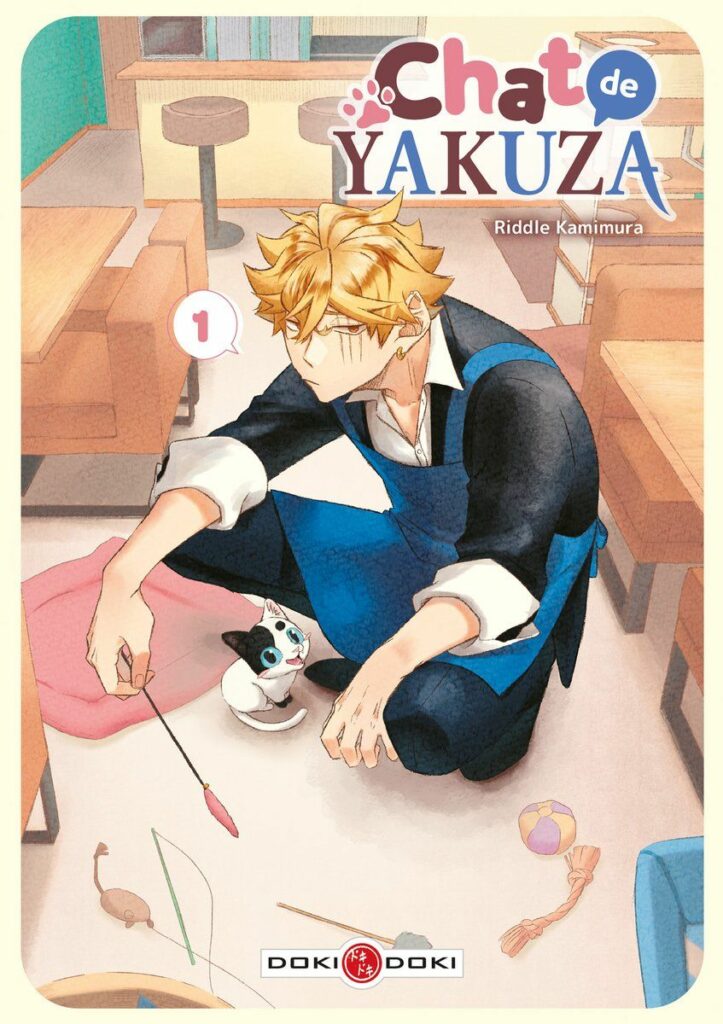 Manga, seinen, Chat de Yakuza