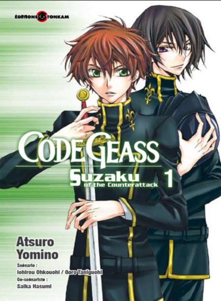 Manga, Shôjo, Code Geass - Suzaku of the counterattack