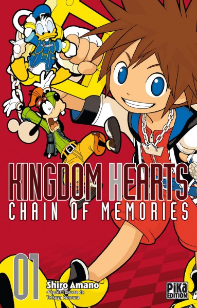Manga, Shônen, Kingdom Hearts - Chain of Memories