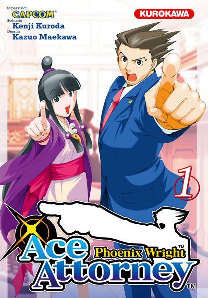 Manga, Seinen, Ace Attorney
